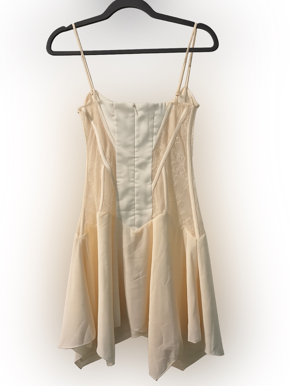 Oh Polly Ivory Lace Corset Babydoll Mini Dress
Size US 4
Coquette|Fairycore - Picture 2 of 7